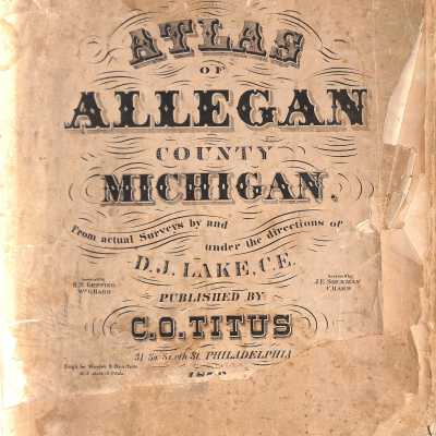 Titus Atlas of Allegan Co., 1873