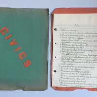 Reports by Saugatuck High School student 1940s