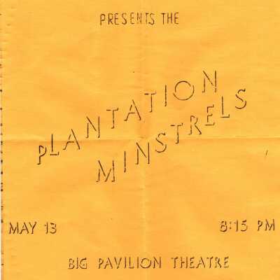 Plantation Minstrels