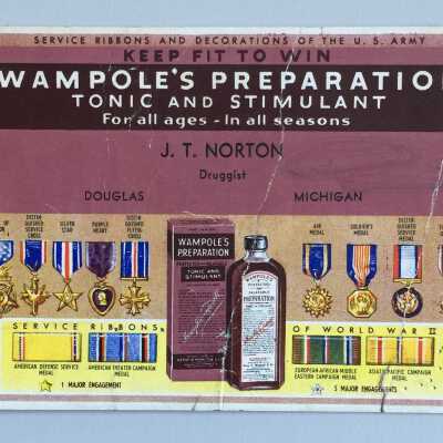 memorabilia found inside book