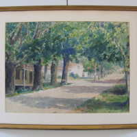 Street Scene by Joseph Franklin Shippen