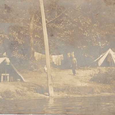camping along the Kalamazoo River