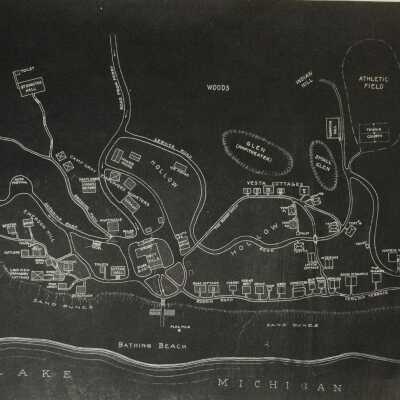 Camp Gray map