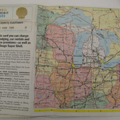Shell station map