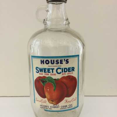 House's Cherry Cider Jug