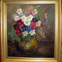 Floral Bouquet in Vase by Christiana Hoerman