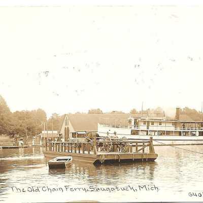 The Old Chain Ferry, Saugatuck, Mich G4018