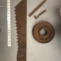          Iron items found near Pier Cove
   