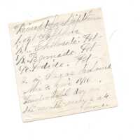 Receipt for Diphtheria
