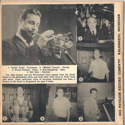 Flip Side of Jens Jensen and the Five Wolverines Record: Origsize: 8 x 10; Origformat: Other