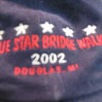          cap Blue Star Bridge Walk 2002
   