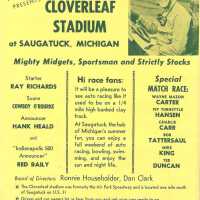          Cloverleaf /airpark speedway poster
   