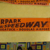          speedway bumper sticker
   