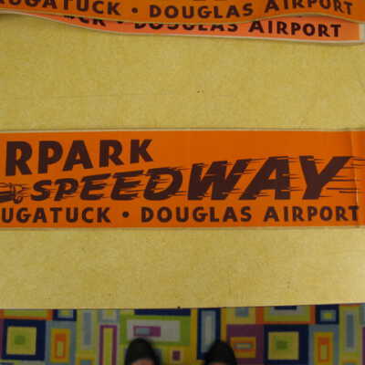 speedway bumper sticker