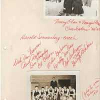          Saugatuck Cheerleaders 1942-43
   