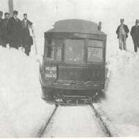          Interurban Saugatuck train car.
   