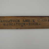Saugatuck LBR. & C. Co. board