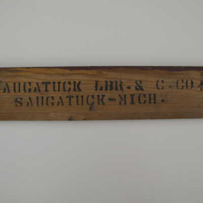 Saugatuck LBR. & C. Co. board
