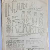          front page of Injun Reporter
   