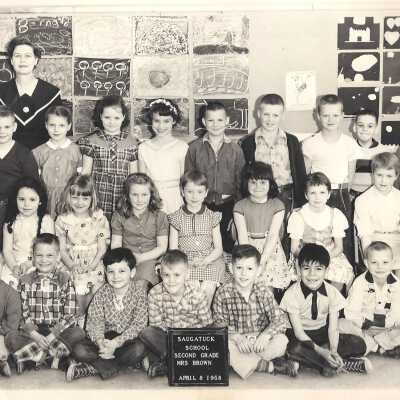 Saugatuck School 2nd grade 1958