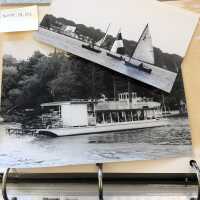          Sample from 2021.18.01 Kit Lane notebook; Kit Lane Notebook “Boats and Misc”
   