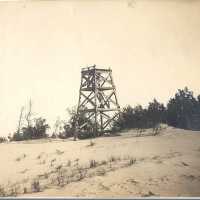          Mt. Baldhead observation tower a)
   