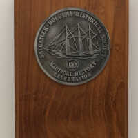 Wood Plaque Nautical History