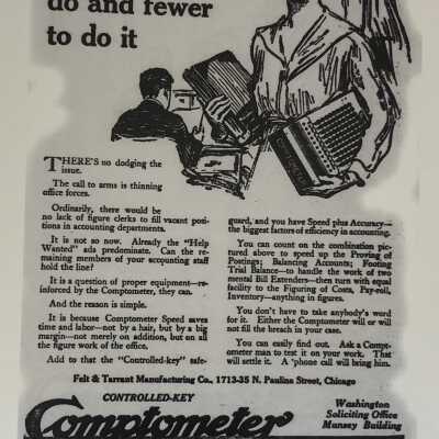 Placard from "Pieces of Our Past Exhibit"