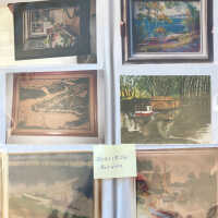          Sample page from Kit Lane notebook 2021.18.06 “Photos Artwork”; Samples from the research notebook “photos artwork”
   