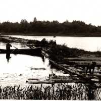 Floating Bridge over Goshorn Lake