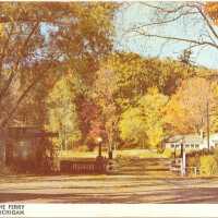          Autumn at the Ferry Saugatuck,; Origsize: 5 1/2 x 3 1/2