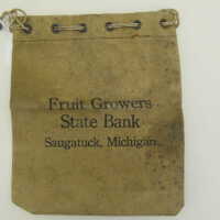          Fruit Growers State Bank bag
   