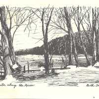 Winter along the River