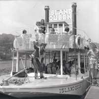          Buck Barry on the Island Queen
   