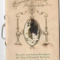 Christmas Greeting Souvenir booklet