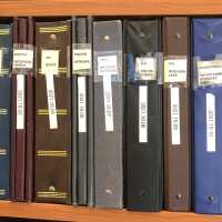          Research notebooks of Kit Lane; 11 research notebooks compiled by Kit Lane
   