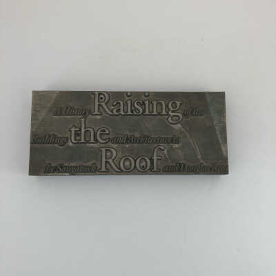 Raising the Roof (book)