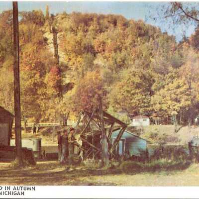 Mount Baldhead in Autumn Saugatuck, Michigan