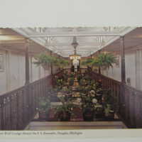 Flower Well Lounge postcard