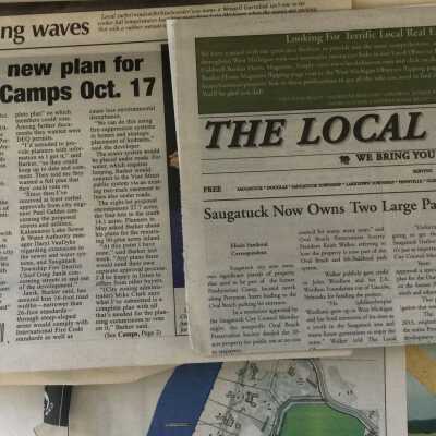 Newspaper clippings