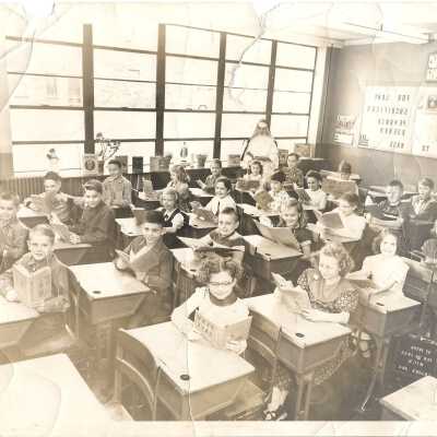 Grades 3&4 St. Peter Catholic School Feb. 24, 1955