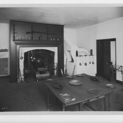 Hammond Mansion - Kitchen with large hearth