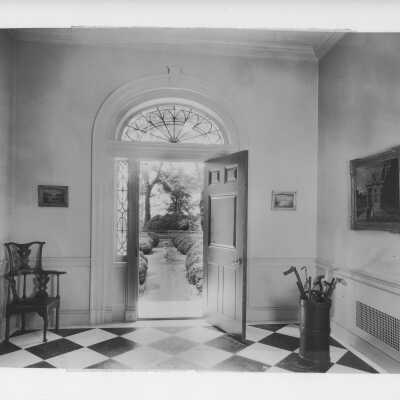 Hammond Mansion Interior Front Door View