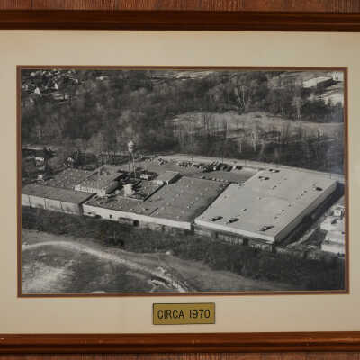 Aerial Photograph of Ocean Spray Company, 1970