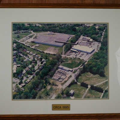 Aerial Color Photograph of Ocean Spray Company, c1995