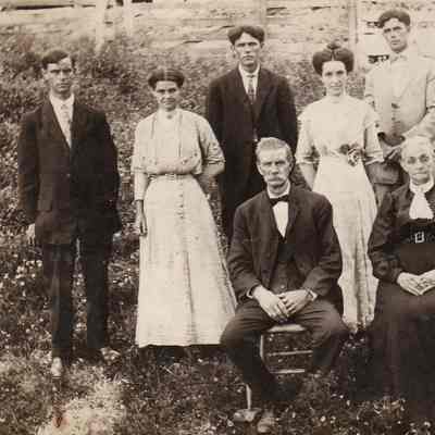 Spencer B. Rose and Nancy (Johnson) Rose family