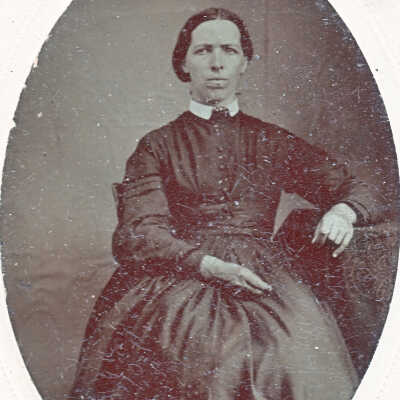 Stewart Album, Photo 08 - Alissa (Cole) Stewart [1832-1914]