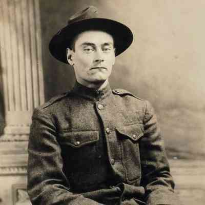 John Franklin Livingood in his WWI uniform [1895-1978]