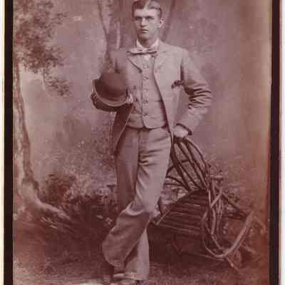 Pauley-Thompson Album, Photo 03 - Mr. Ward: See WEB LINKS to DOWNLOAD high-resolution image.