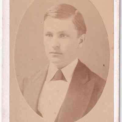 Pauley-Thompson Album, Photo 34 - Perry Helphenstine: See WEB LINKS to DOWNLOAD high-resolution image.